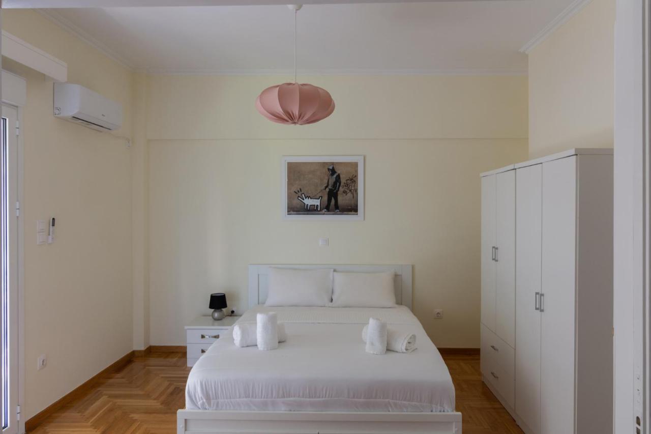 Bright And Spacious 2-Bedrooms Apartment In Athens Ngoại thất bức ảnh