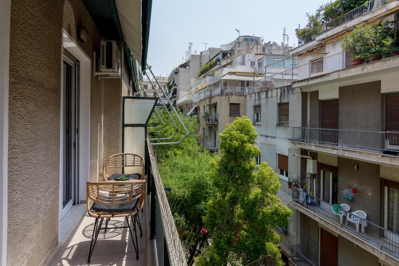 Bright And Spacious 2-Bedrooms Apartment In Athens Ngoại thất bức ảnh