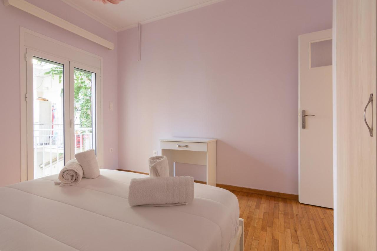 Bright And Spacious 2-Bedrooms Apartment In Athens Ngoại thất bức ảnh